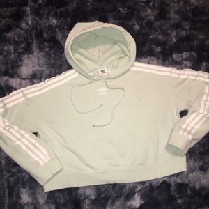 Adidas Originals cropped hoodie